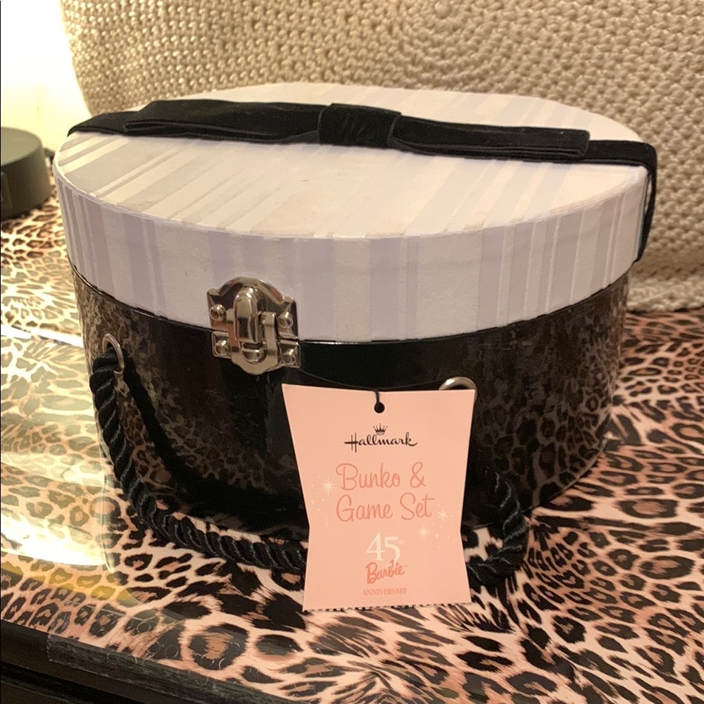 Barbie Bunko Game Set - Pink and Black